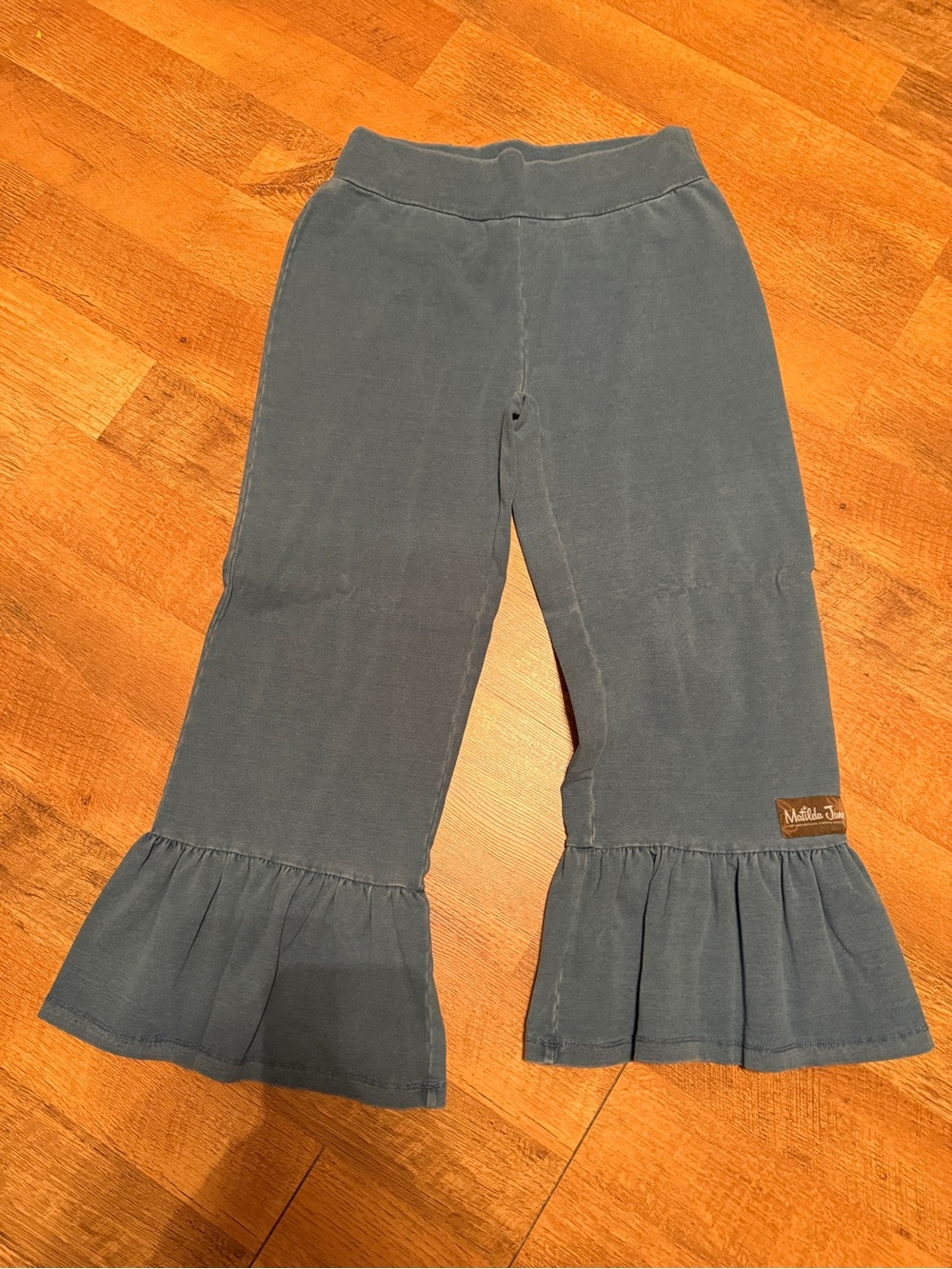 Matilda Jane denim Ruffle Pants